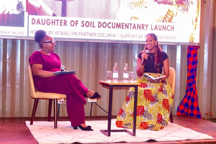 The Nairobi launch of the documentary Daughter of the Soil.