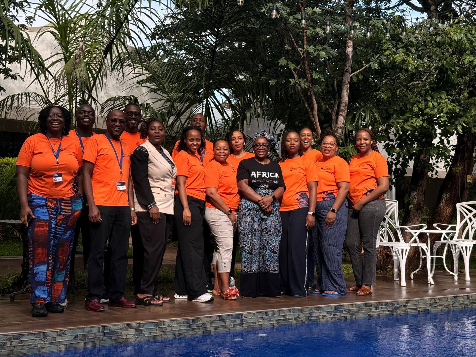 A Depthwork session convened in Victoria Falls.